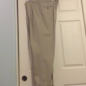 Khaki men's dress pants